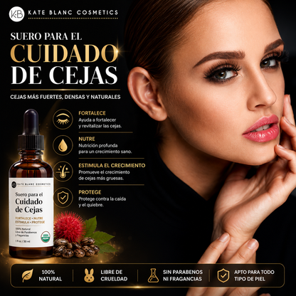 ACEITE DE RICINO / CASTOR OIL ORGÁNICO PREMIUM – 100% PURO, PRENSADO EN FRÍO PARA CABELLO, PESTAÑAS, CEJAS Y PIEL