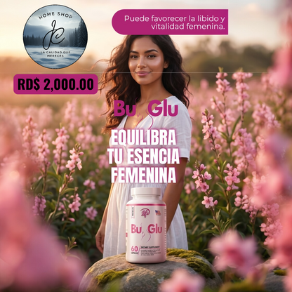 🌸BU-GLU REFUERZA BUSTO Y GLÚTEO X 60 CÁPSULAS🌸
