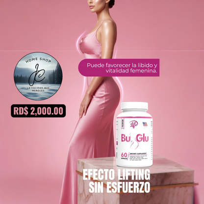 🌸BU-GLU REFUERZA BUSTO Y GLÚTEO X 60 CÁPSULAS🌸