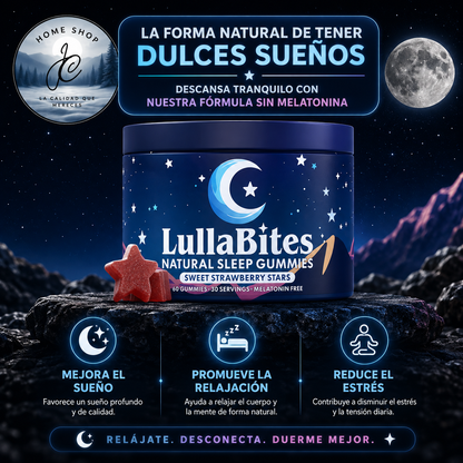 GOMITAS PARA DORMIR (LULLABITES ANTI-INSOMNIO SIN MELATONINA)
