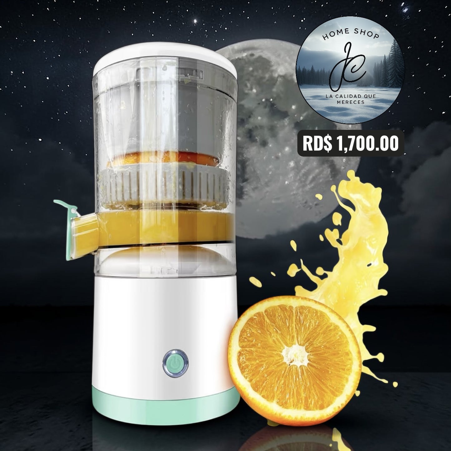 EXPRIMIDOR DE JUGO RECARGABLE
