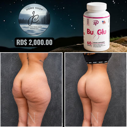 🌸BU-GLU REFUERZA BUSTO Y GLÚTEO X 60 CÁPSULAS🌸