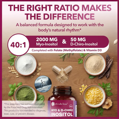 MYO-INOSITOL, SALUD REPRODUCTIVA, MENOPAUSIA, MUJER, CONTROL DE PESO