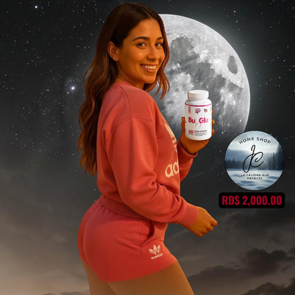 🌸BU-GLU REFUERZA BUSTO Y GLÚTEO X 60 CÁPSULAS🌸