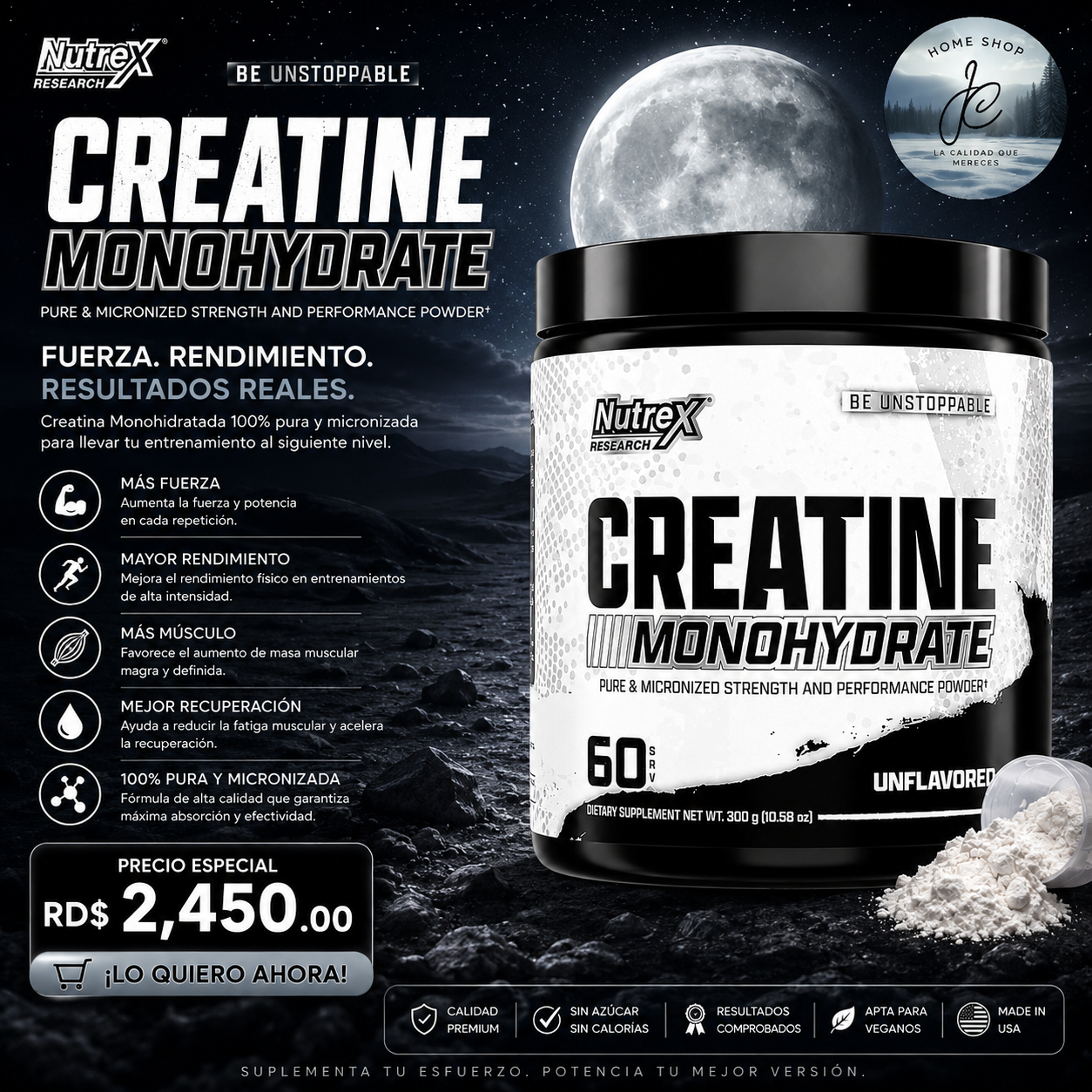 CREATINE MONOHYDRATE