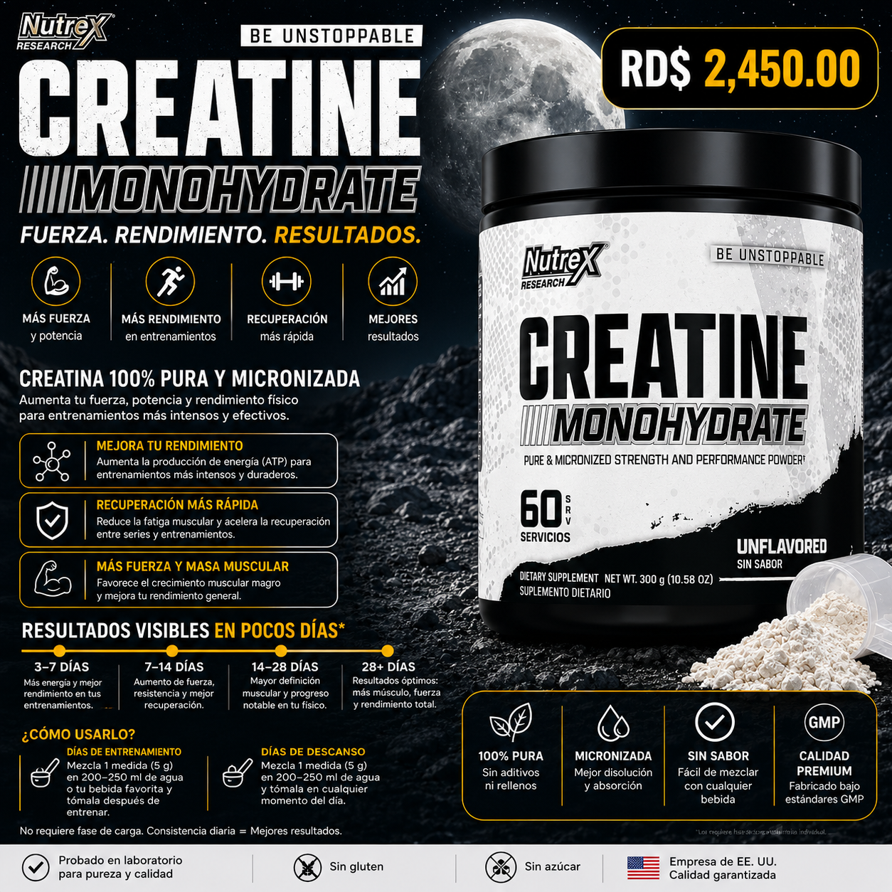CREATINE MONOHYDRATE