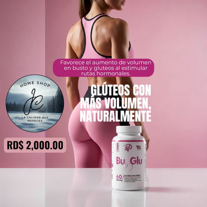 🌸BU-GLU REFUERZA BUSTO Y GLÚTEO X 60 CÁPSULAS🌸
