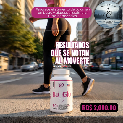 🌸BU-GLU REFUERZA BUSTO Y GLÚTEO X 60 CÁPSULAS🌸