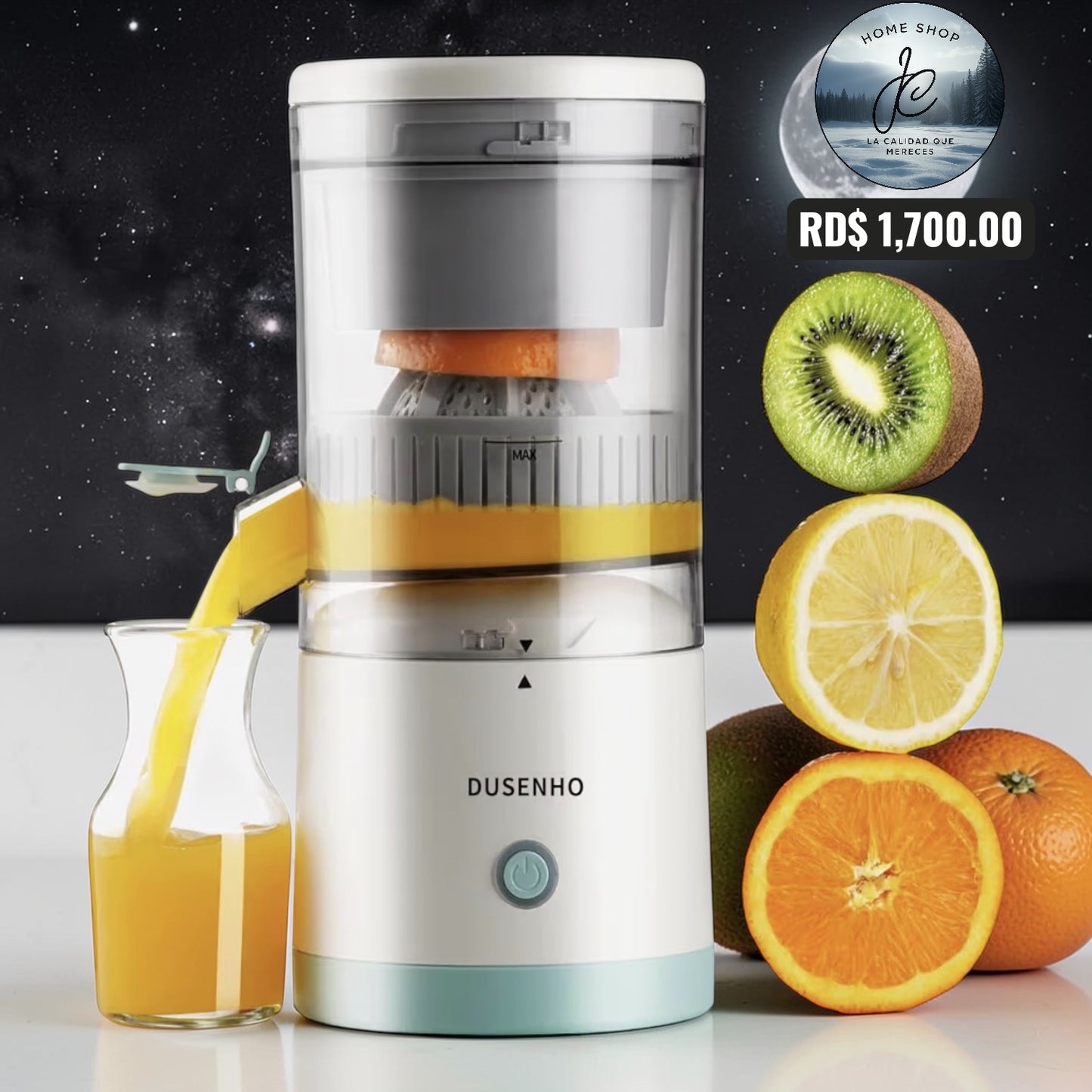 EXPRIMIDOR DE JUGO RECARGABLE