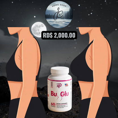 🌸BU-GLU REFUERZA BUSTO Y GLÚTEO X 60 CÁPSULAS🌸