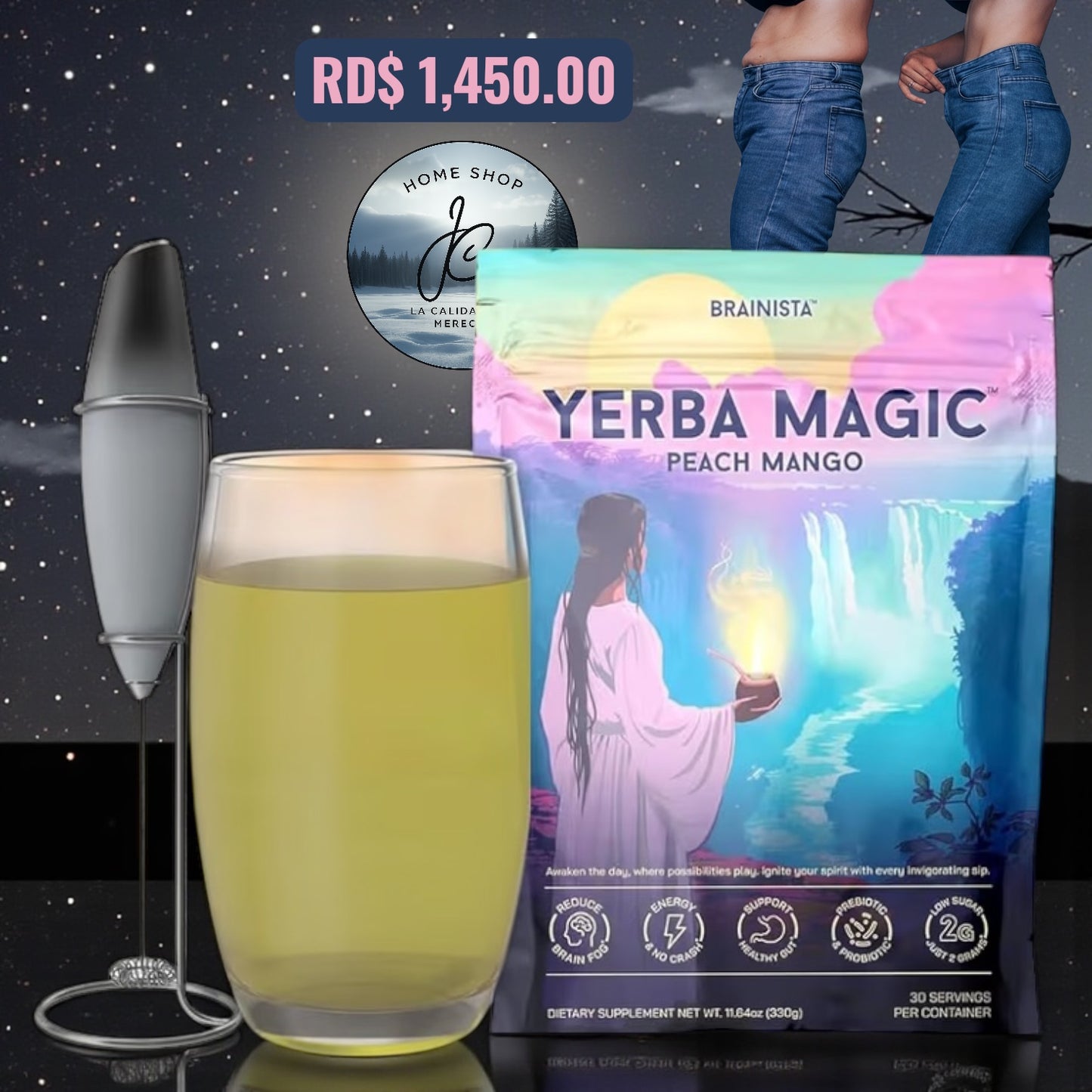YERBAMAGIC TE DESINFLAMATORIO BAJAR DE PESO.