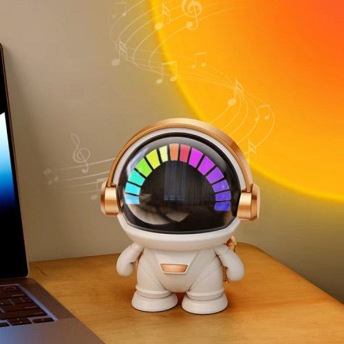 BOCINA TIPO ROBOT ASTRONAUTA ESPACIAL CON MUSICA MY-7327 MD