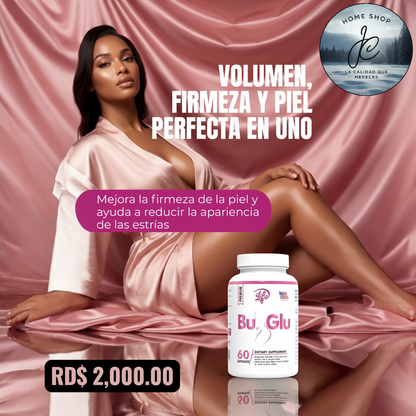 🌸BU-GLU REFUERZA BUSTO Y GLÚTEO X 60 CÁPSULAS🌸