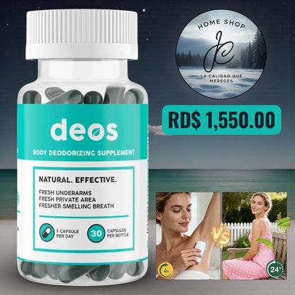 DESODORANTE CORPORAL EN CÁPSULAS DEOS