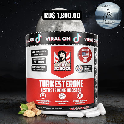 TURKESTERONE (TESTOSTERONA) X 120 CÁPSULAS