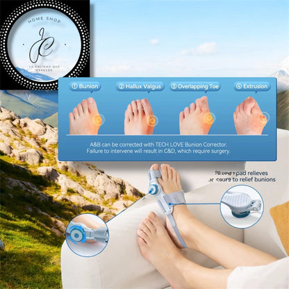 CORRECTOR DE JUANETES PARA MUJERES Y HOMBRES, PUNTERA GRANDE
