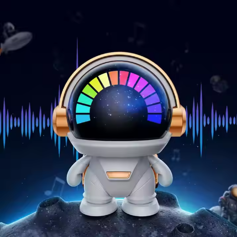 BOCINA TIPO ROBOT ASTRONAUTA ESPACIAL CON MUSICA MY-7327 MD