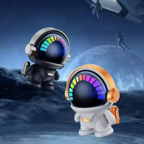 BOCINA TIPO ROBOT ASTRONAUTA ESPACIAL CON MUSICA MY-7327 MD