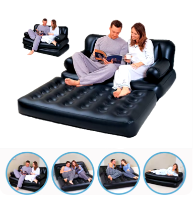 SOFA INDIVIDUAL CAMA INFLABLE