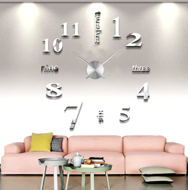 RELOJ DE PARED 3D