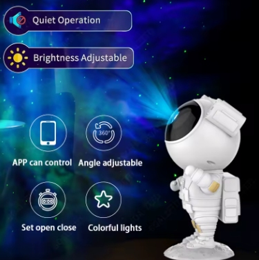 PROYECTOR DE ASTRONAUTA LUZ LED