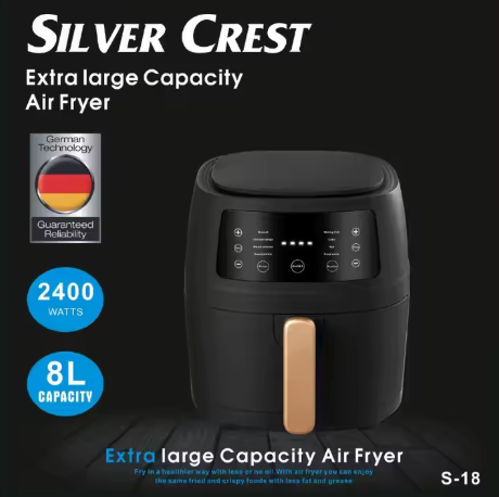 FREIDORA 8 LTS SILVERCREST DIGITAL S-18