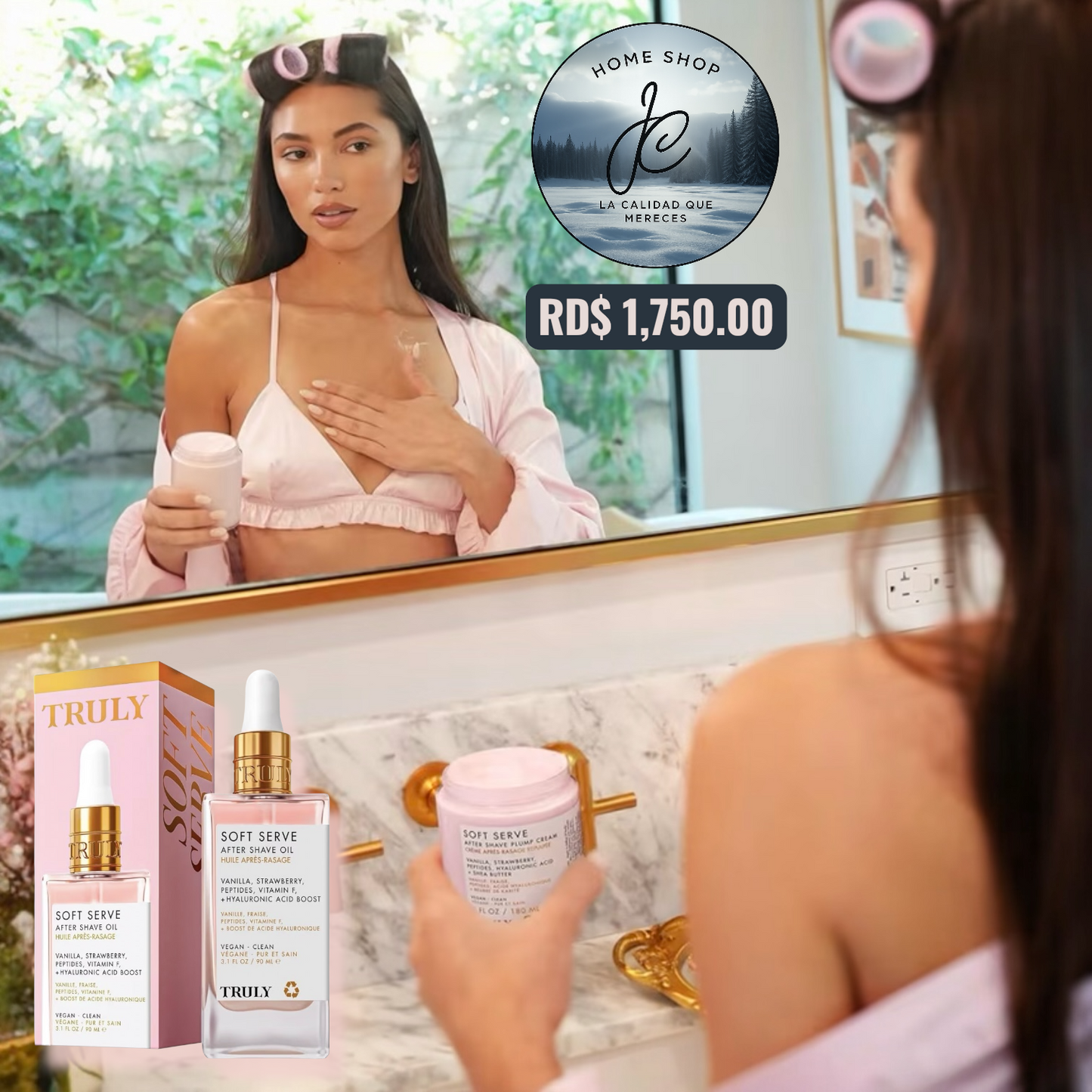 2 X 1: TRULY CREMA + TRULY SERUM FRESA