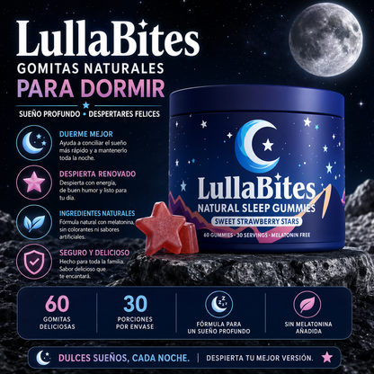 GOMITAS PARA DORMIR (LULLABITES ANTI-INSOMNIO SIN MELATONINA)