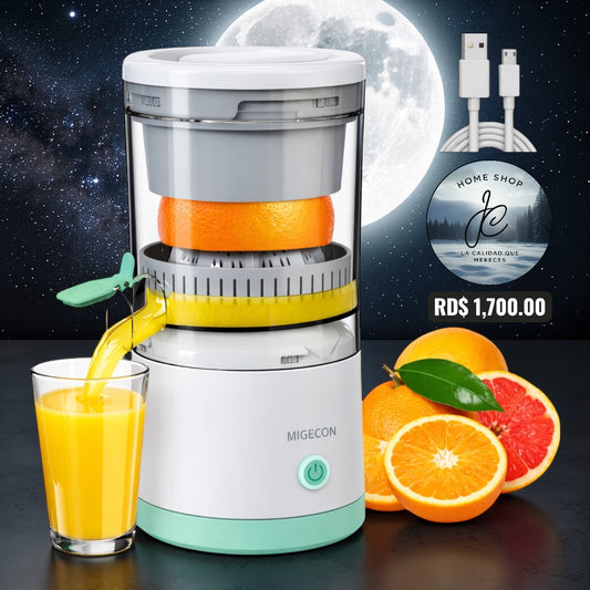 EXPRIMIDOR DE JUGO RECARGABLE