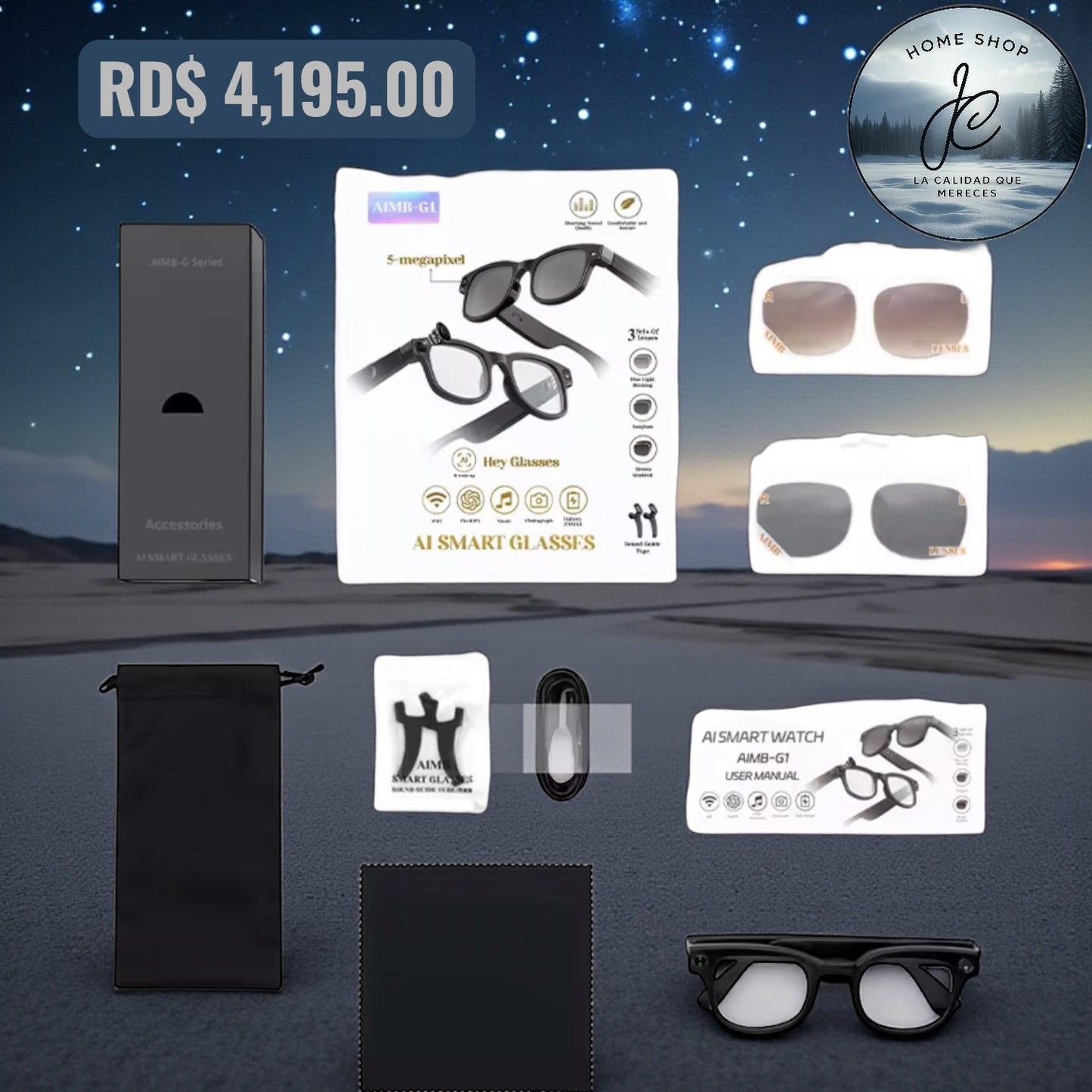 GAFAS INTELIGENTES CON VIDEO