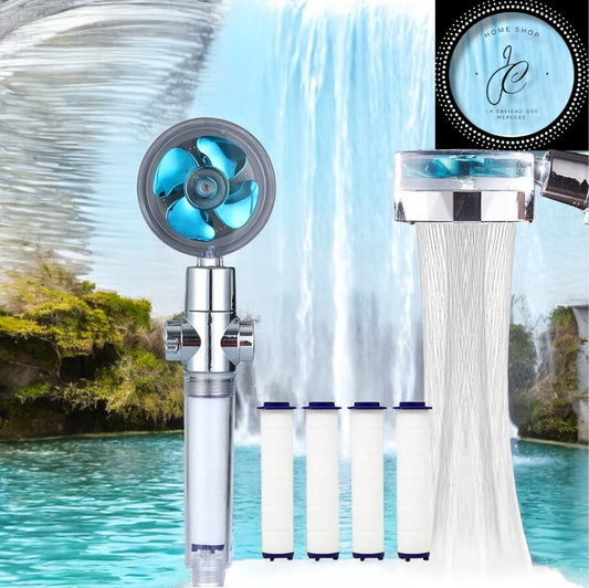 CABEZAL PARA DUCHA REGADERA TIPO SPA TURBOCHARGED