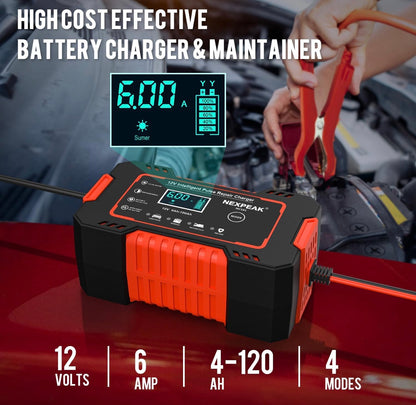 CARGADOR DE BATERÍA 12V