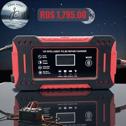 JUMPER CARGADOR DE BATERÍA INTELIGENTE 12 V