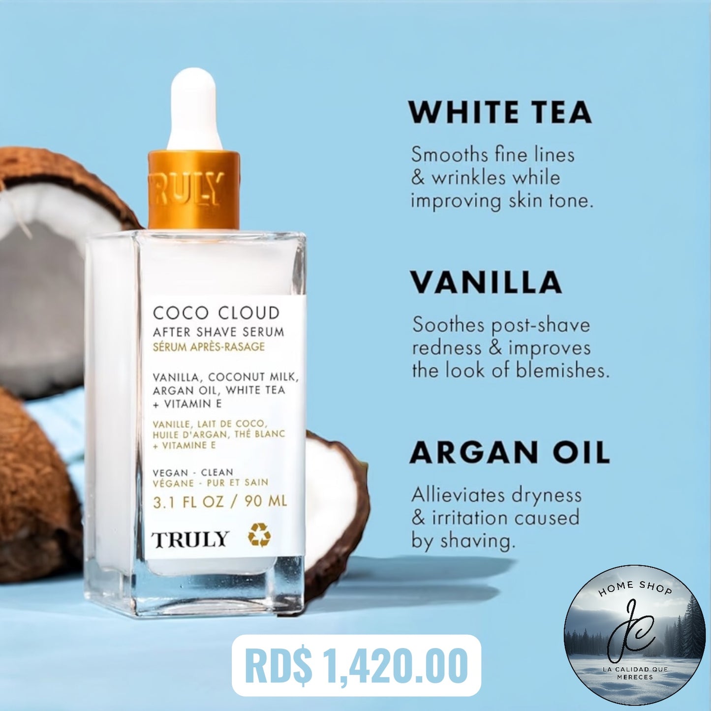TRULY AFTER SHAVE - SERUM COCO