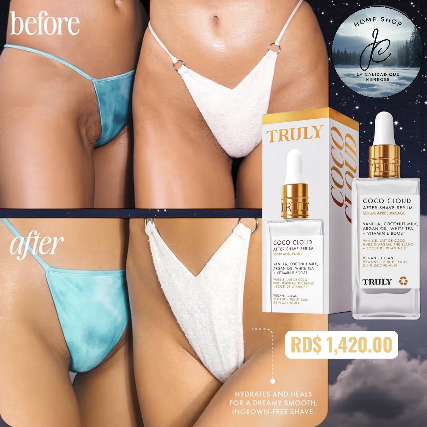 TRULY AFTER SHAVE - SERUM COCO