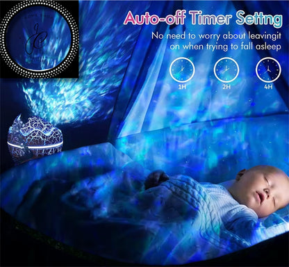 PROYECTOR DE HUEVO DINOSAURIO GALAXY NIGHTLIGHT