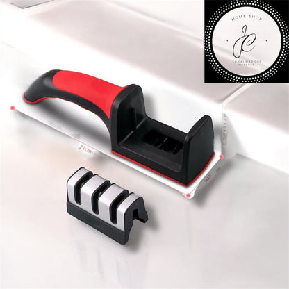 AFILADOR DE CUCHILLO ROJO