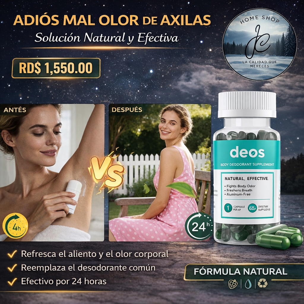 DESODORANTE CORPORAL EN CÁPSULAS DEOS