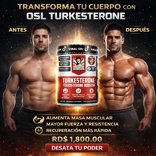 TURKESTERONE (TESTOSTERONA) X 120 CÁPSULAS