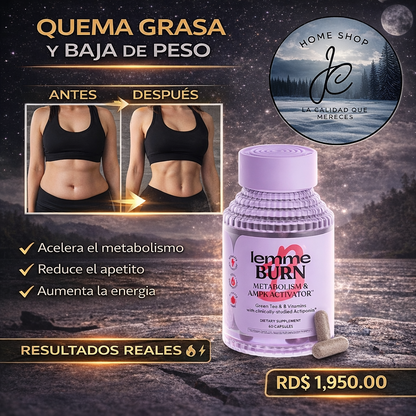 LEMME BURN 60 CÁPSULAS