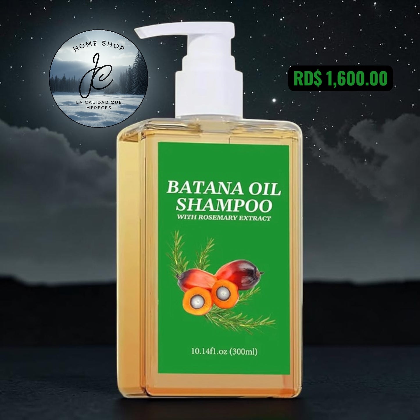 SHAMPOO DE ACEITE BATANA 10.14 FL OZ