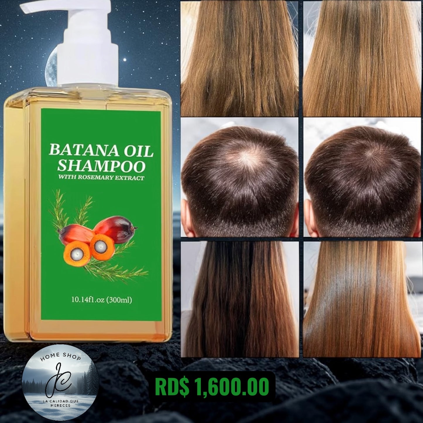SHAMPOO DE ACEITE BATANA 10.14 FL OZ