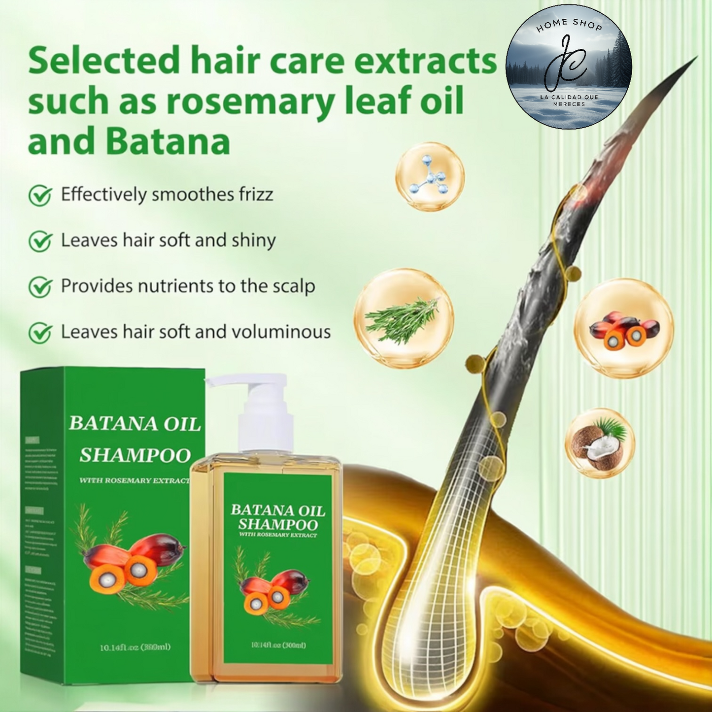 SHAMPOO DE ACEITE BATANA 10.14 FL OZ