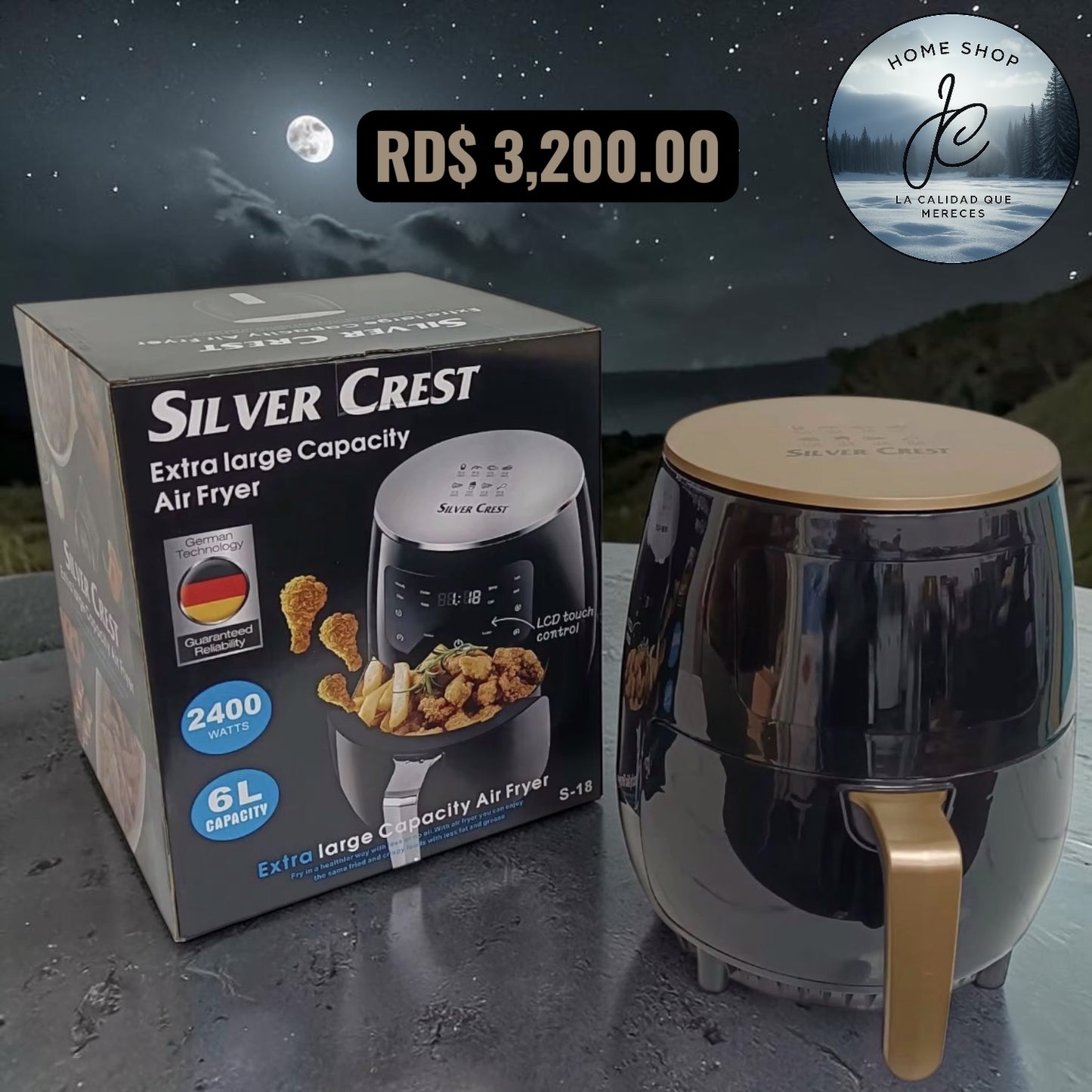 FREIDORA 6LTS SILVERCREST DIGITAL