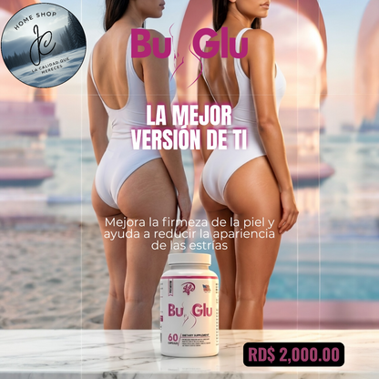 🌸BU-GLU REFUERZA BUSTO Y GLÚTEO X 60 CÁPSULAS🌸