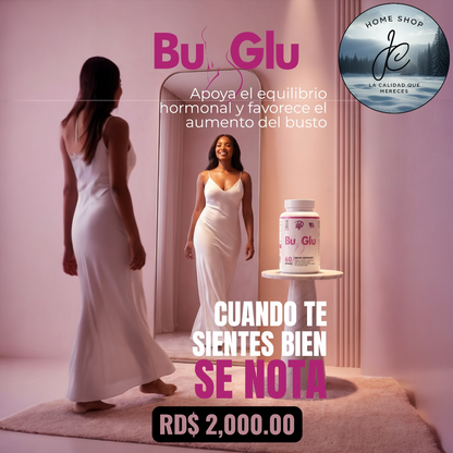🌸BU-GLU REFUERZA BUSTO Y GLÚTEO X 60 CÁPSULAS🌸