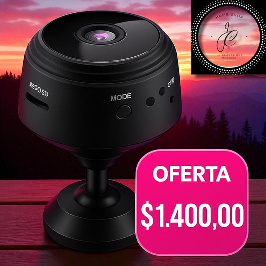 MINI CAMARA A9 1080P INALÁMBRICA WIFI SMART HOME VIGILANCIA