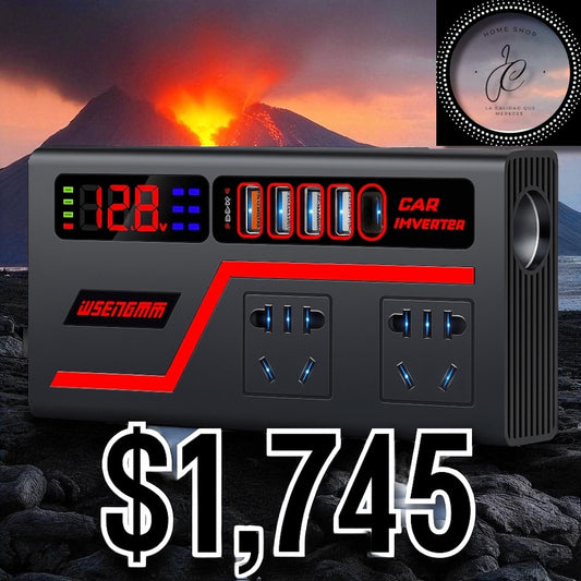 CARGADOR UNIVERSAL PARA VEHÍCULOS INVERTER