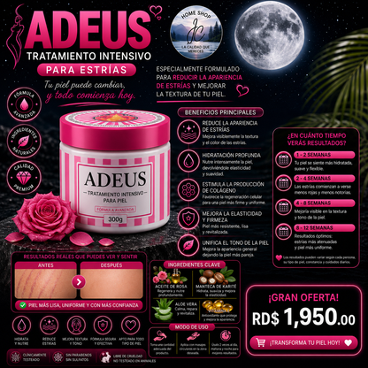 ADEUS ORIGINAL 300G TRATAMIENTO INTENSIVO PARA ESTRIAS