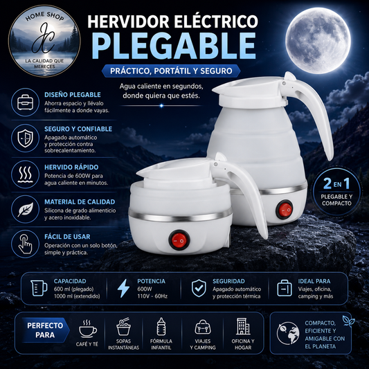 HERVIDOR ELECTRICA PLEGABLE
